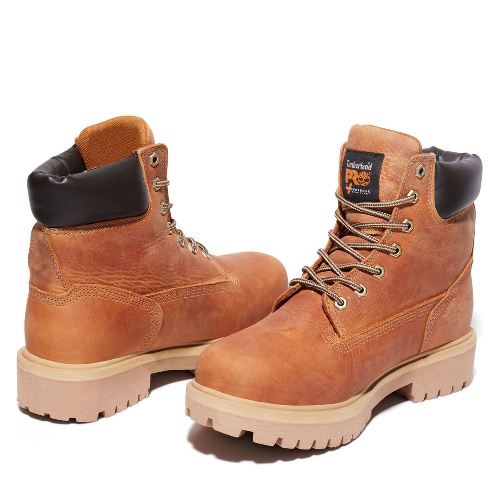 Bocanci Pro Timberland Barbati Maro - Direct Attach Waterproof Soft Toe - Romania - GNFUBL609